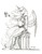 Size: 1062x1369 | Tagged: safe, artist:baron engel, part of a set, princess celestia, alicorn, anthro, unguligrade anthro, g4, breasts, cleavage, clothes, dress, female, glass, grayscale, horn, horn jewelry, jewelry, mare, monochrome, pencil drawing, side slit, simple background, sketch, smiling, solo, total sideslit, traditional art, white background, wine glass