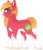 Size: 795x933 | Tagged: safe, artist:mourningfog, big macintosh, earth pony, pony, g4, freckles, kryptverse, male, nextgen:kryptverse, nudity, redesign, sheath, simple background, solo, transparent background