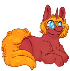 Size: 704x720 | Tagged: safe, oc, oc only, oc:maxwell, pony, unicorn, 2019 community collab, derpibooru community collaboration, glasses, simple background, smiling, solo, transparent background