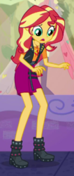 Size: 183x433 | Tagged: safe, screencap, sunset shimmer, display of affection, equestria girls, g4, my little pony equestria girls: better together, cropped, female, solo