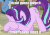 Size: 735x508 | Tagged: safe, edit, edited screencap, editor:axal-5, screencap, starlight glimmer, pony, unicorn, g4, to where and back again, animated, anxiety, caption, cowering, cutie mark, face down ass up, female, frightened, gif, gritted teeth, image macro, loop, mare, meme, panic attack, ptsd glimmer, scared, shivering, text, text edit, trembling
