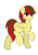 Size: 3273x4631 | Tagged: safe, artist:kyokimute, oc, oc only, oc:attraction, pegasus, pony, 2019 community collab, derpibooru community collaboration, femboy, makeup, male, multicolored hair, simple background, solo, transparent background, trap