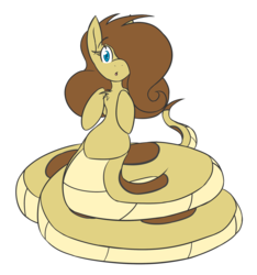 Size: 2283x2436 | Tagged: safe, artist:metalaura, oc, oc only, oc:hissyfit, lamia, original species, snake pony, 2019 community collab, derpibooru community collaboration, chest fluff, female, high res, simple background, solo, transparent background