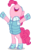 Size: 5000x8046 | Tagged: safe, artist:luckreza8, pinkie pie, earth pony, pony, g4, my little pony best gift ever, triple pony dare ya, .svg available, absurd resolution, bipedal, clothes, nose in the air, open mouth, simple background, transparent background, uvula, vector, volumetric mouth, winter outfit, y pose