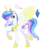 Size: 992x1200 | Tagged: safe, artist:x-dainichi-x, oc, oc only, oc:mythical, alicorn, hybrid, pony, hoof shoes, interspecies offspring, male, offspring, parent:discord, parent:princess celestia, parents:dislestia, simple background, solo, stallion, transparent background