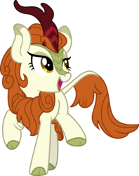 Size: 3500x4420 | Tagged: safe, artist:aeonkrow, autumn blaze, kirin, g4, sounds of silence, female, high res, simple background, solo, transparent background, vector