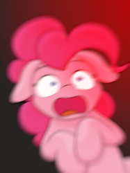 Size: 2912x3902 | Tagged: safe, artist:ljdamz1119, pinkie pie, earth pony, pony, g4, blurry, female, floppy ears, high res, mare, meme, ponified animal photo, scared hamster, solo