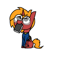 Size: 1300x1300 | Tagged: safe, oc, oc only, oc:maxwell, pony, book, chibi, cute, glasses, simple background, solo, transparent background