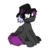 Size: 1200x1200 | Tagged: safe, artist:momoiro-kun, oc, oc only, oc:flashy sprite, pegasus, pony, 2019 community collab, derpibooru community collaboration, simple background, sitting, solo, transparent background