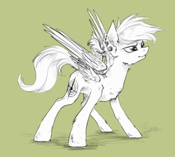 Size: 995x893 | Tagged: safe, artist:hilloty, oc, oc only, pony, solo