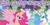 Size: 447x221 | Tagged: safe, gameloft, pinkie pie, princess celestia, alicorn, pony, friendship is magic #57, g4, spoiler:comic, alicornified, pinkiecorn, princess pinkie pie, race swap, slender, stock vector, tall, thin, wow! glimmer, xk-class end-of-the-world scenario