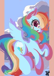 Size: 1082x1522 | Tagged: safe, artist:tohupo, rainbow dash, pegasus, pony, g4, female, mare, solo