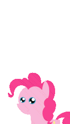 Size: 900x1600 | Tagged: safe, artist:dsiak, pinkie pie, dullahan, earth pony, pony, g4, animated, cartoon physics, detachable head, disembodied head, female, gif, headless, laughing, mare, modular, pinkie being pinkie, pointy ponies, simple background, solo, transparent background, wat