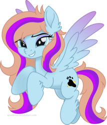 Size: 3500x4085 | Tagged: safe, artist:aeonkrow, oc, oc only, oc:bittersweet, pegasus, pony, bedroom eyes, high res, movie accurate, request, simple background, solo, transparent background