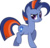 Size: 400x385 | Tagged: safe, artist:sinamuna, oc, oc only, oc:starfall axiom, pony, unicorn, base used, blue fur, blue hair, male, nextgen:sinverse, offspring, orange hair, parent:sunburst, parent:twilight sparkle, parents:twiburst, purple eyes, simple background, solo, stallion, transparent background