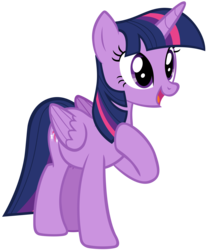 Size: 4353x5254 | Tagged: safe, artist:andoanimalia, twilight sparkle, alicorn, pony, g4, the times they are a changeling, absurd resolution, female, folded wings, mare, open mouth, simple background, solo, transparent background, twilight sparkle (alicorn), vector, wings