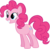 Size: 4677x4554 | Tagged: safe, artist:andoanimalia, pinkie pie, earth pony, pony, friendship is magic, g4, absurd resolution, excited, female, mare, simple background, smiling, solo, transparent background, vector