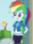 Size: 478x646 | Tagged: safe, screencap, rainbow dash, equestria girls, g4, my little pony equestria girls: better together, overpowered (equestria girls), cropped, cute, dashabetes, eating, female, food, geode of super speed, magical geodes, sandwich