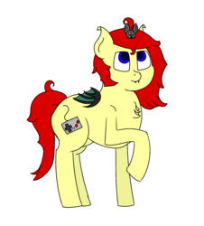 Size: 1200x1329 | Tagged: safe, artist:gamer-shy, derpibooru exclusive, oc, oc only, oc:gamershy yellowstar, bat, bat pony, 2019 community collab, derpibooru community collaboration, chest fluff, fangs, pet bat, simple background, solo, transparent background