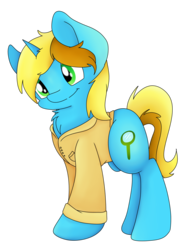 Size: 2407x3200 | Tagged: safe, artist:cutepencilcase, oc, oc only, oc:justice swift, pony, unicorn, clothes, high res, male, simple background, solo, stallion, transparent background