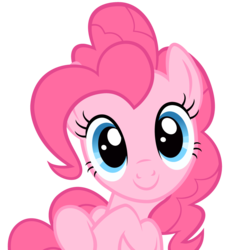 Size: 800x880 | Tagged: safe, artist:punchingshark, pinkie pie, pony, applebuck season, g4, female, simple background, solo, transparent background, vector