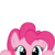 Size: 10000x10000 | Tagged: safe, artist:ace play, part of a set, pinkie pie, earth pony, pony, g4, absurd resolution, cute, diapinkes, female, mrkat7214's "i see you" pony, peekaboo, peeking, simple background, solo, soon, transparent background, vector