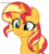 Size: 3400x3800 | Tagged: safe, artist:binakolombina, sunset shimmer, pony, unicorn, g4, cute, female, high res, mare, shimmerbetes, simple background, solo, transparent background, vector