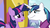 Size: 1280x720 | Tagged: safe, screencap, shining armor, twilight sparkle, alicorn, pony, unicorn, g4, my little pony best gift ever, my little pony: friendship is magic, brother and sister, female, male, mare, messy mane, siblings, smug, stallion, twilight sparkle (alicorn), twilight's castle