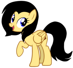 Size: 1657x1545 | Tagged: safe, oc, oc only, oc:middle sensitive, pegasus, pony, female, mare, open mouth