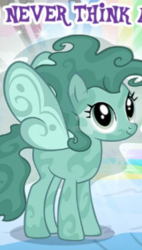 Size: 213x375 | Tagged: safe, gameloft, rabia, pony, umbrum, g4, cropped, cute, meme, smiling, solo, wow! glimmer