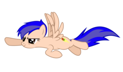 Size: 1024x600 | Tagged: safe, artist:punchingshark, oc, oc only, oc:jet lag, pegasus, pony, female, mare, simple background, solo, transparent background, vector