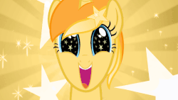 Size: 640x360 | Tagged: safe, edit, edited screencap, editor:sponandi, screencap, vector edit, oc, oc only, oc:favourite, alicorn, pony, derpibooru, g4, the ticket master, animated, cute, derpibooru ponified, excited, gif, happy, loop, meta, open mouth, ponified, recolor, solo, starry eyes, stars, vector, wingding eyes