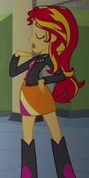 Size: 282x560 | Tagged: safe, screencap, sunset shimmer, equestria girls, g4, my little pony equestria girls, cropped, female, solo