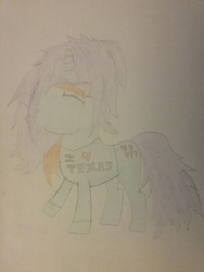 Size: 1944x2592 | Tagged: safe, artist:jerryakira79, oc, oc only, oc:alexendre, pony, unicorn, clothes, male, stallion, traditional art