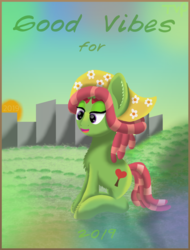 Size: 1600x2100 | Tagged: safe, artist:php124, tree hugger, pony, g4, good vibes, my little pony equestria girls: summertime shorts, happy new year, holiday