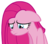 Size: 1188x1054 | Tagged: safe, artist:twilirity, pinkie pie, earth pony, pony, g4, magical mystery cure, female, pinkamena diane pie, sad, simple background, solo, sulking, transparent background, vector