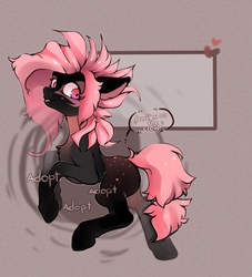 Size: 982x1080 | Tagged: safe, artist:kuroran, oc, oc only, pony, rcf community, adoptable, advertisement, solo