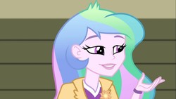 Size: 1920x1080 | Tagged: safe, screencap, princess celestia, principal celestia, equestria girls, g4, my little pony equestria girls: rainbow rocks, bracelet, female, jewelry, solo, sun