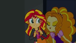 Size: 1920x1080 | Tagged: safe, screencap, adagio dazzle, sunset shimmer, equestria girls, g4, my little pony equestria girls: rainbow rocks