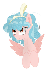 Size: 920x1268 | Tagged: safe, artist:groomlake, cozy glow, pegasus, pony, g4, bow, colored, female, filly, foal, hair bow, mare, pure concentrated unfiltered evil of the utmost potency, pure unfiltered evil, ribbon, simple background, smiling, solo, white background