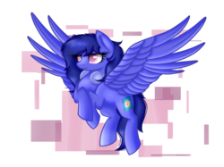 Size: 2250x1683 | Tagged: safe, artist:blocksy-art, oc, oc only, oc:sky storm, pegasus, pony, female, headphones, mare, solo