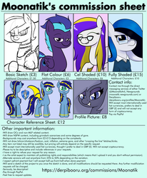 Size: 3000x3639 | Tagged: safe, artist:moonatik, oc, oc only, oc:coldtoon, oc:daylily, oc:endless night, oc:knight blitz, oc:selenite, bat pony, earth pony, pegasus, pony, bedroom eyes, clothes, commission, commission info, cute, cute little fangs, deadpan, dress, estonia, eyelashes, eyes closed, eyeshadow, fangs, female, frown, glasses, gloves, hair bun, hair over one eye, happy, high res, jeans, looking at you, lying down, maid, makeup, mare, nation ponies, pants, ponified, raised hoof, reference sheet, seductive pose, shirt, simple background, sitting, sketch, smiling, smug, sweater