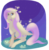 Size: 557x568 | Tagged: safe, artist:denkis, fluttershy, firefly (insect), pegasus, pony, g4, cute, female, floppy ears, lineless, night, shyabetes, sitting, solo, stars