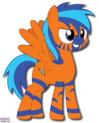 Size: 7066x8805 | Tagged: safe, artist:thepowerultaco, oc, oc only, oc:neon lightning, pegasus, pony, 2019 community collab, derpibooru community collaboration, absurd resolution, male, simple background, solo, stallion, transparent background