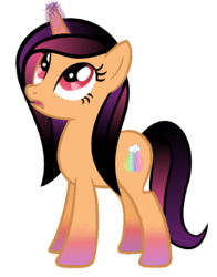 Size: 591x754 | Tagged: safe, artist:vampteen83, oc, oc only, oc:brilliance, pony, unicorn, female, mare, simple background, solo, transparent background