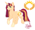 Size: 2900x2500 | Tagged: safe, artist:mah521, oc, oc only, pony, unicorn, female, high res, mare, offspring, one eye closed, parent:sunburst, parent:twilight sparkle, parents:twiburst, simple background, solo, white background, wink