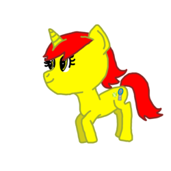 Size: 1600x1600 | Tagged: safe, artist:nightshadowmlp, oc, oc only, oc:game point, pony, unicorn, 1000 hours in fire alpaca, bent over, firealpaca, simple background, transparent background