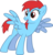 Size: 6190x6435 | Tagged: safe, artist:redpandapony, oc, oc only, oc:rush, pegasus, pony, absurd resolution, female, mare, simple background, solo, transparent background, vector