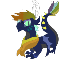 Size: 3000x3000 | Tagged: safe, artist:thepowerbeast, oc, oc only, oc:dragon chick, dracony, hybrid, 2019 community collab, derpibooru community collaboration, high res, looking at you, simple background, solo, transparent background, war paint