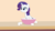 Size: 1280x720 | Tagged: safe, artist:forgalorga, rarity, pony, unicorn, g4, bowl, female, food, marshmallow, rarity is a marshmallow, solo, unamused, your little cat 2